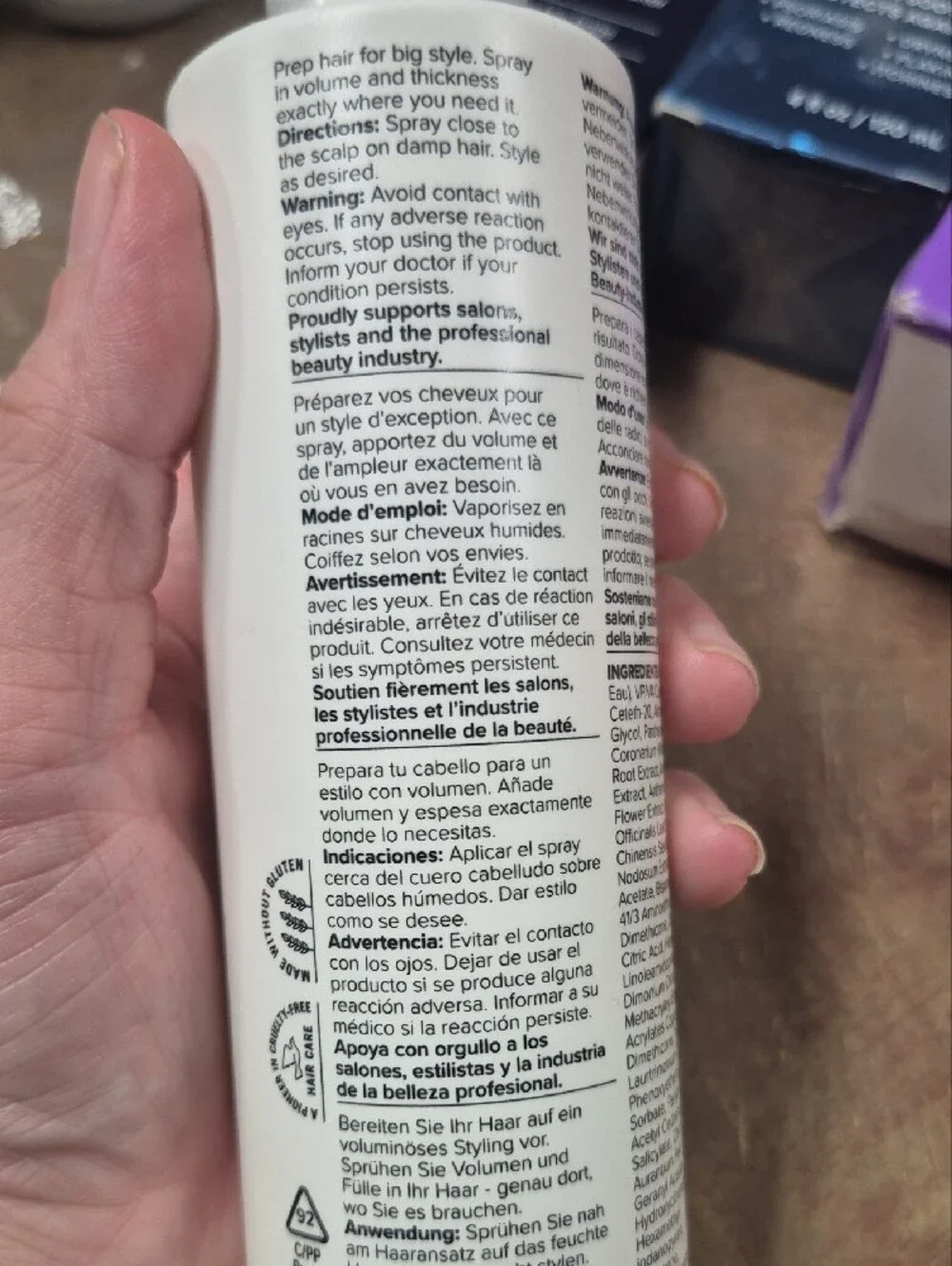 Paul Mitchell Extra-Body Boost Root Lifter — White and Purple